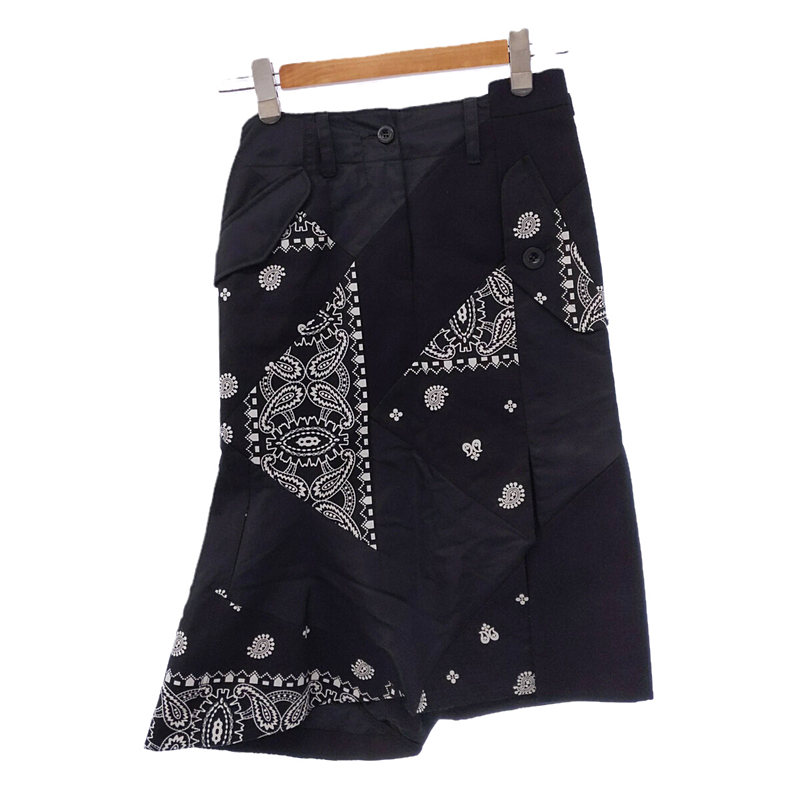 ×Hank Willis Thomas Archive Print Mix Skirt ハンクウィリストーマス アーカイブプリントミックススカート