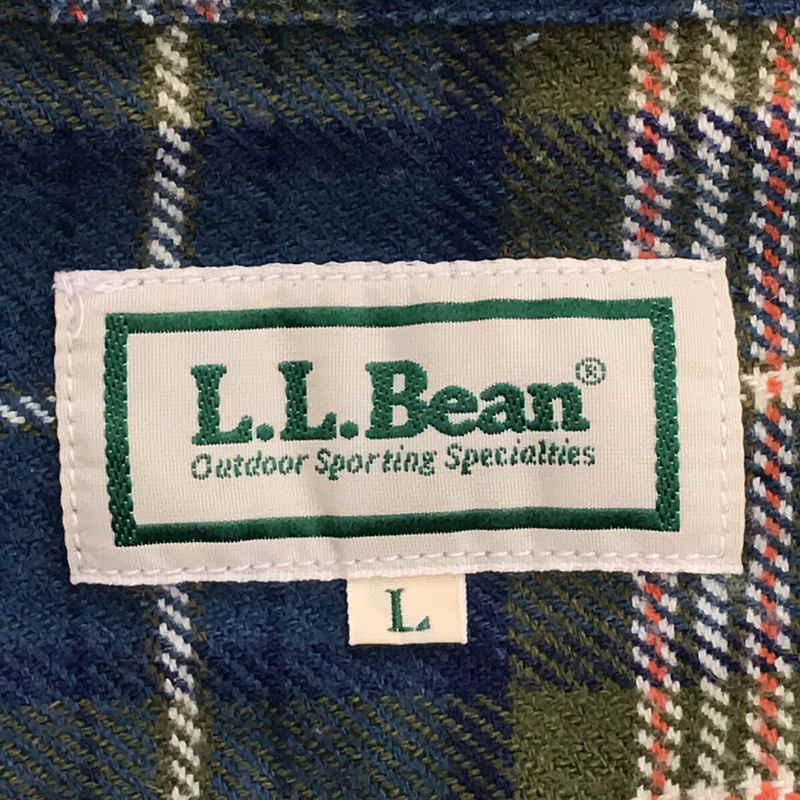 L.L.BEAN / エルエルビーン ビッグシルエット チェック フランネル ボタンダウンシャツ