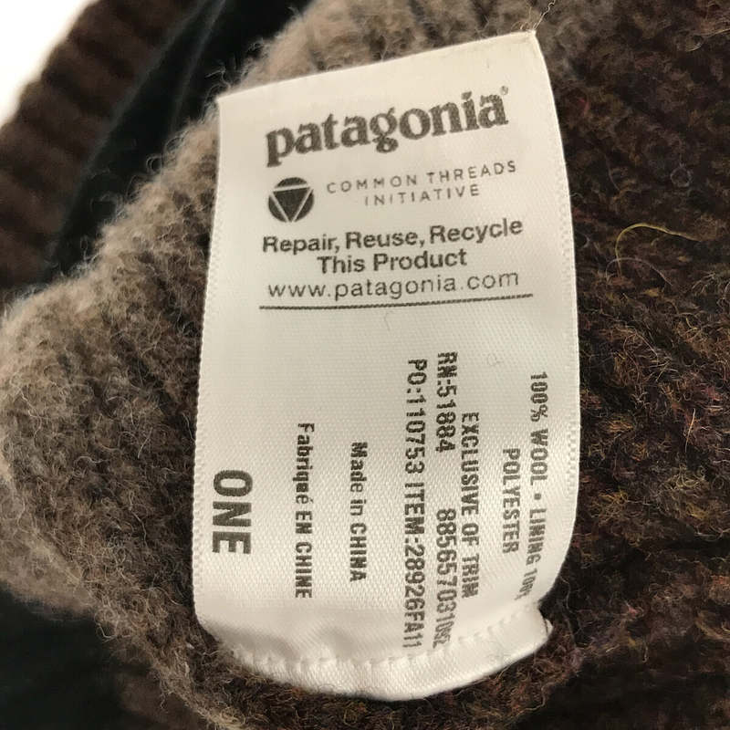 Patagonia / パタゴニア Rabble Beanie ラブルビーニーニット帽子 brown