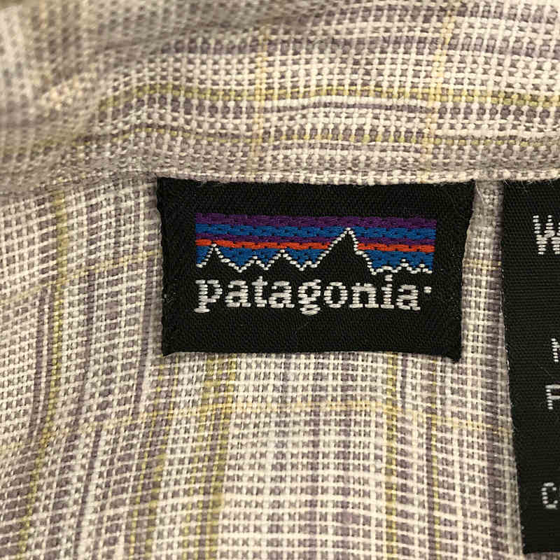 Patagonia / パタゴニア ヘンプ100％ 長袖シャツ gray