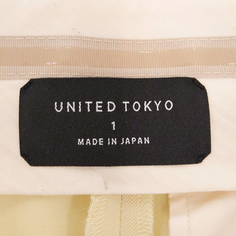 UNITED TOKYO / ユナイテッド トウキョウ クリアシガレットパンツ