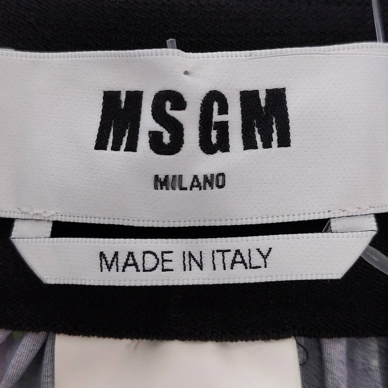 MSGM / エムエスジーエム ブドウ柄イージープリーツスカート