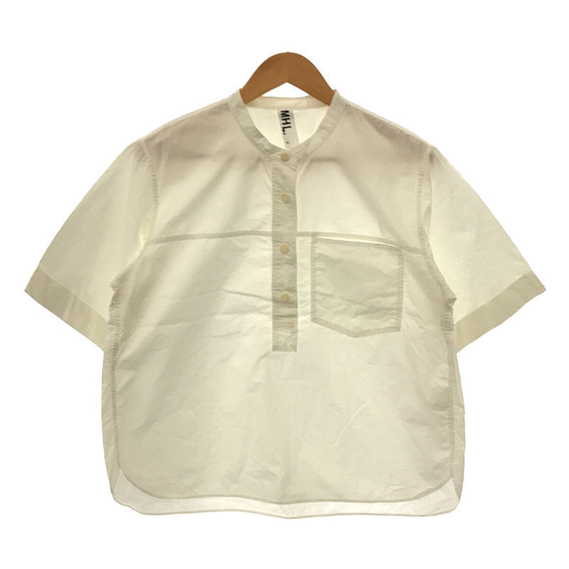 COMPACT COTTON POPLIN コンパクト コットン ポプリン シャツMHL. / エムエイチエル マーガレットハウエル