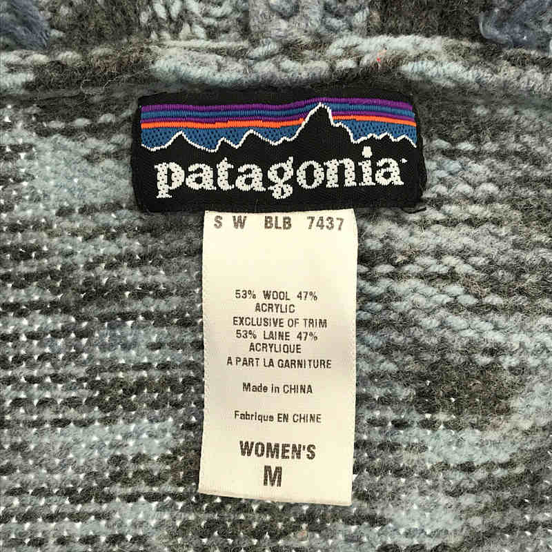 Patagonia / パタゴニア 花刺繍ジップニットパーカー