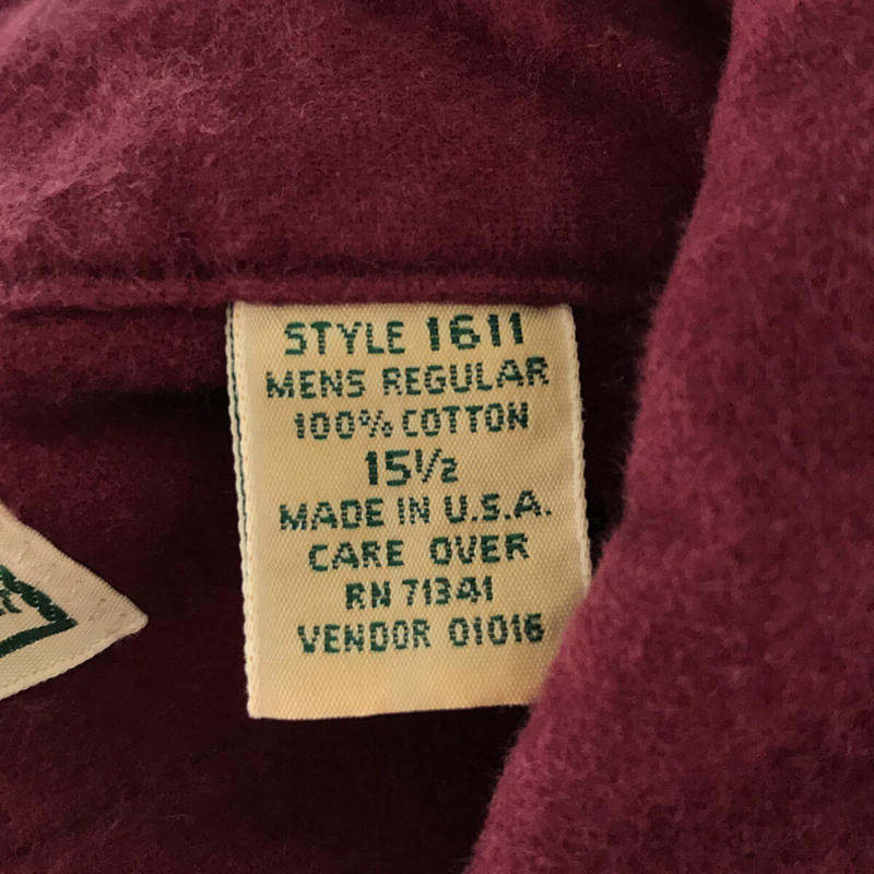 L.L.BEAN / エルエルビーン シャモアクロスシャツ