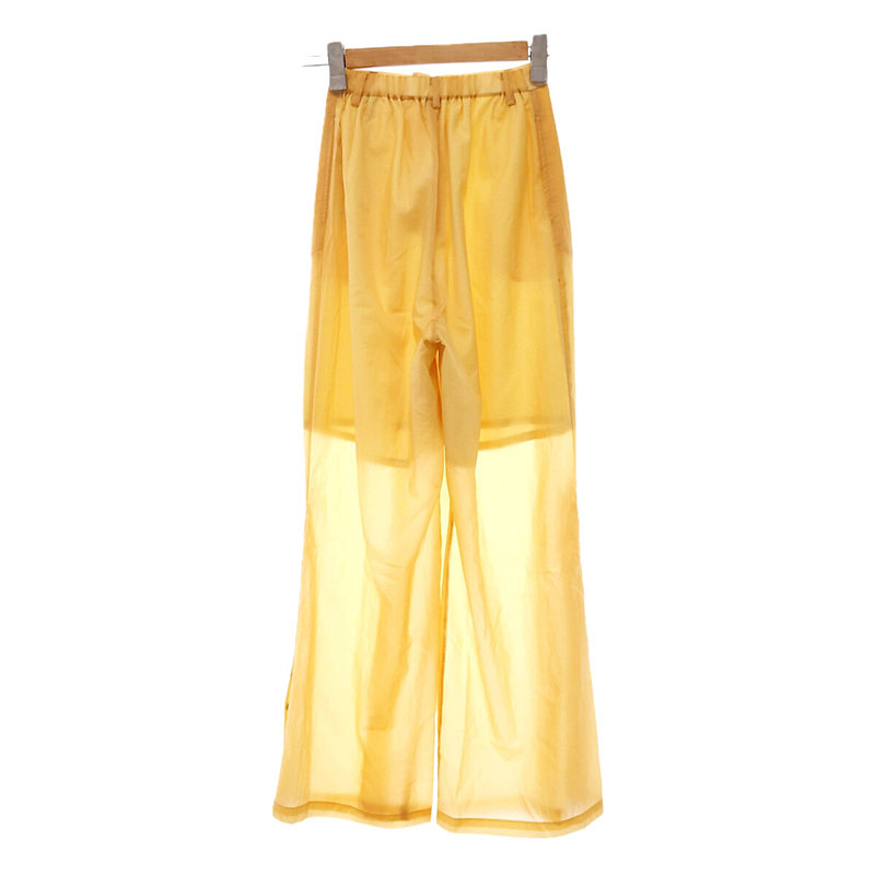 ELLIE / エリー sheer button pants シアーボタンパンツ