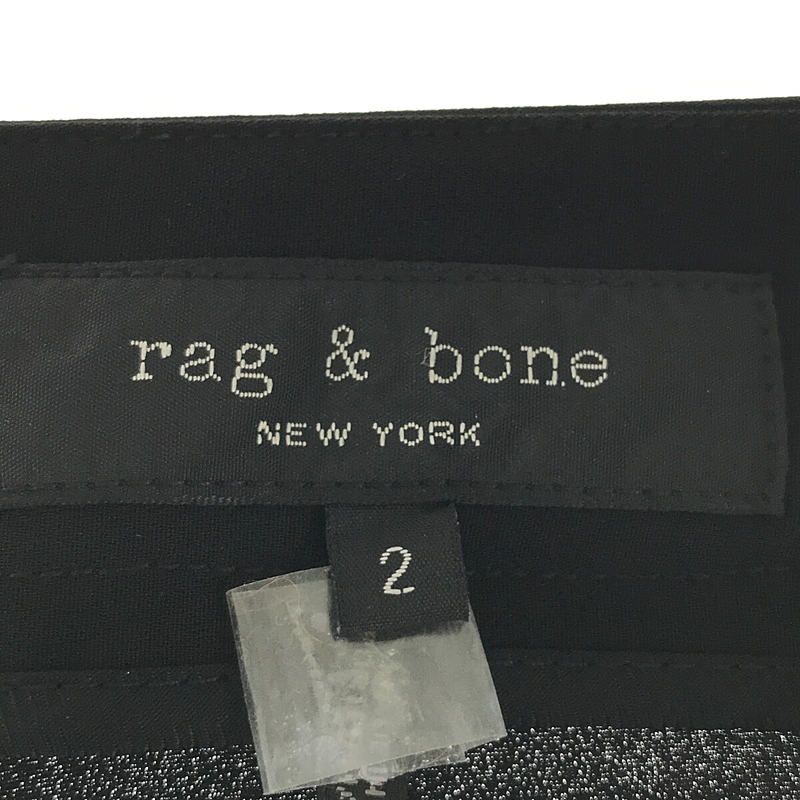 rag & bone / ラグアンドボーン ジップフライワイドパンツ