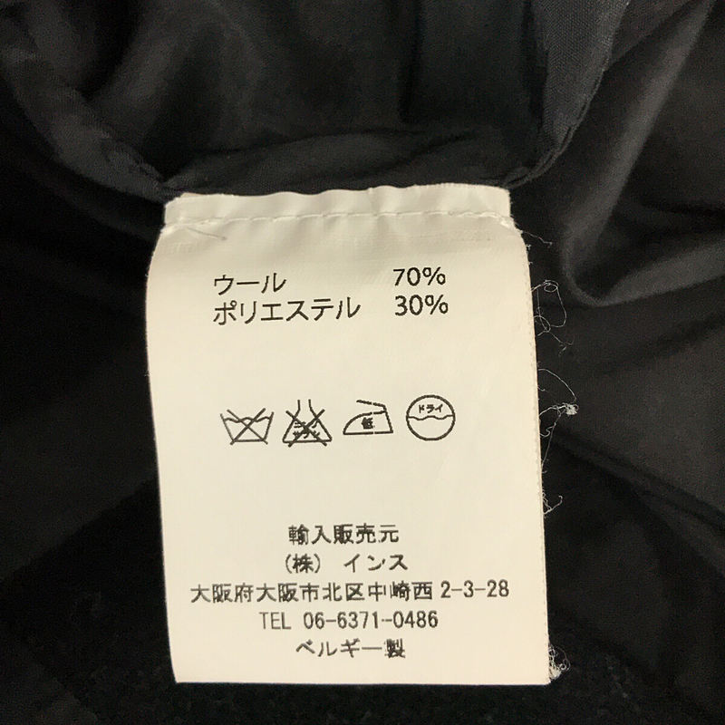 Basisbroek / バージスブルック ウールポリ3Bチェスターコート