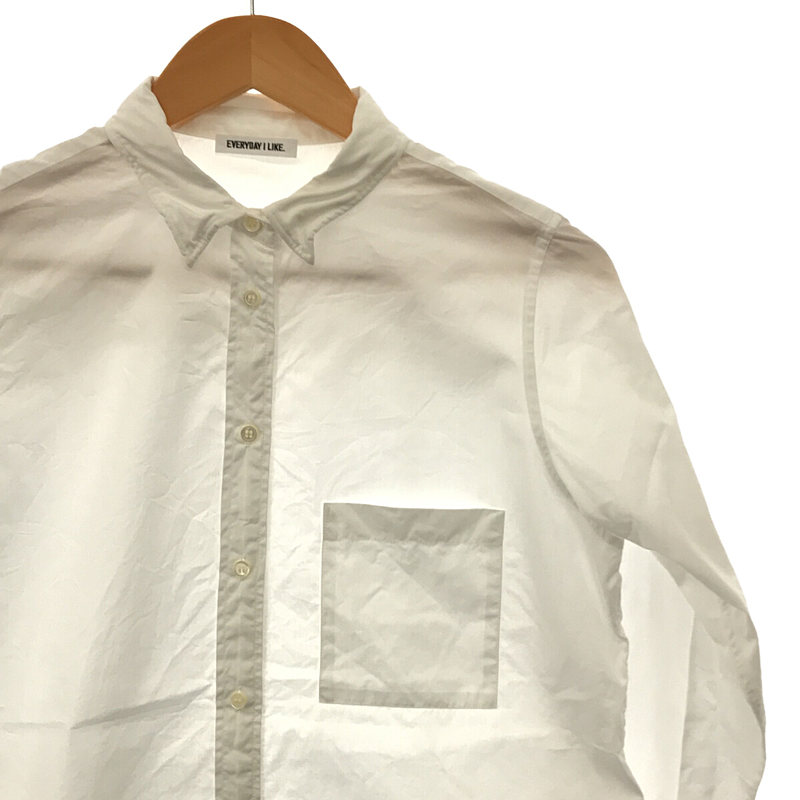 Deuxieme Classe / ドゥーズィエムクラス EVERYDAY I LIKE. WASH ワイヤーシャツ white