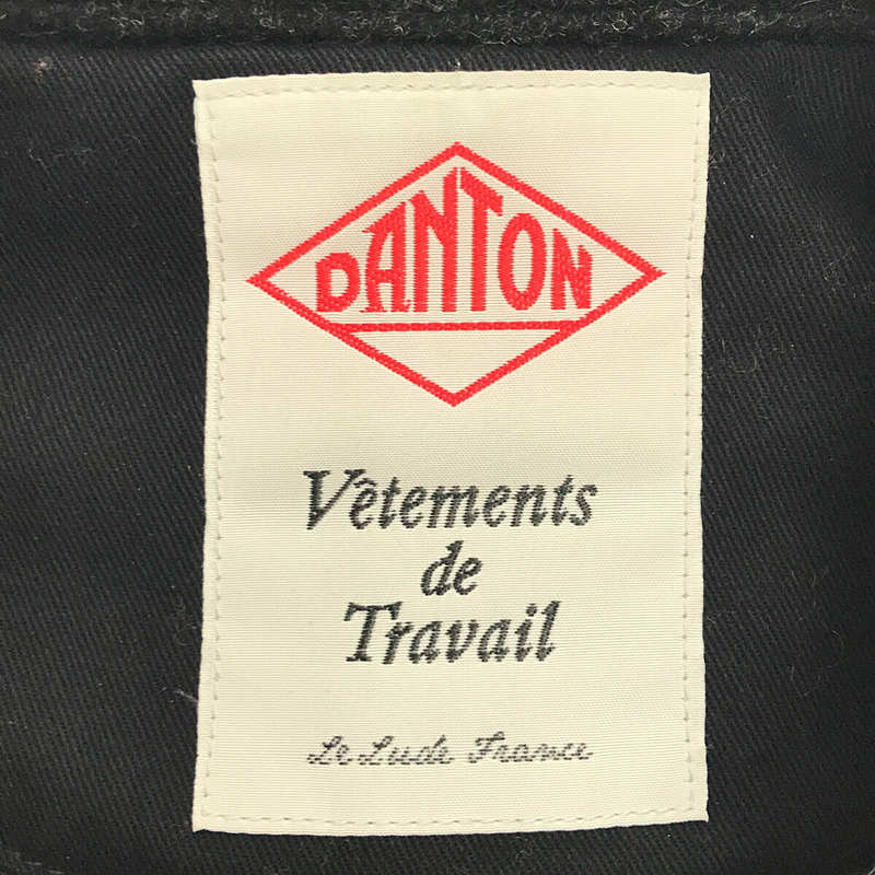 DANTON / ダントン ウールモッサ 丸襟 ショールカラージャケット