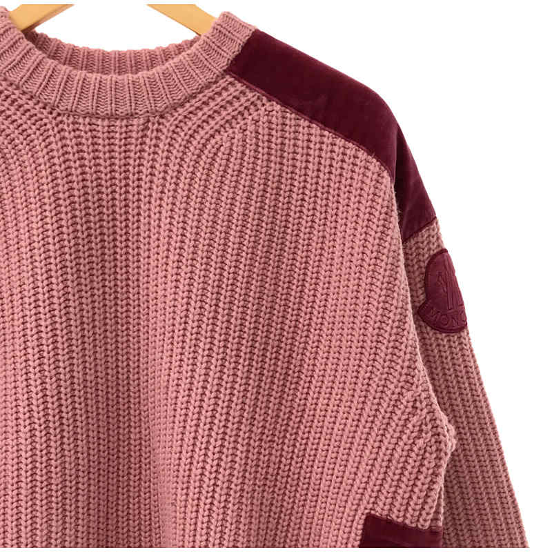 MONCLER / モンクレール 2 モンクレール 1952 Maglione Tricot カシミヤ混 裾ジップニット