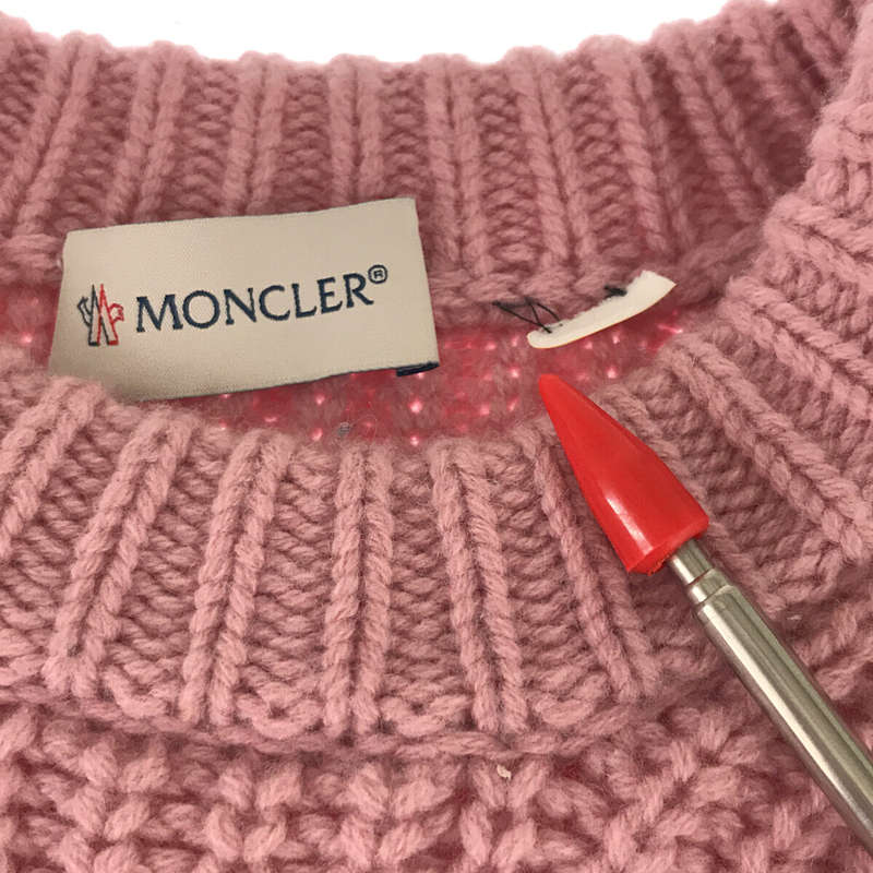 MONCLER / モンクレール 2 モンクレール 1952 Maglione Tricot カシミヤ混 裾ジップニット