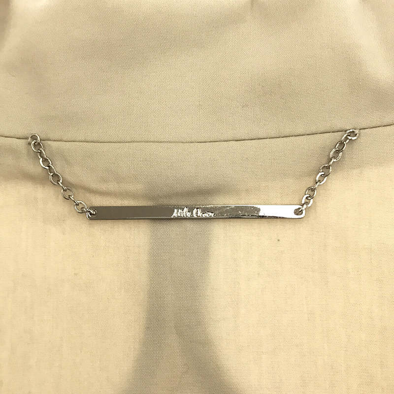 その他 袖ボデューム ベルト付き ロングトレンチコート