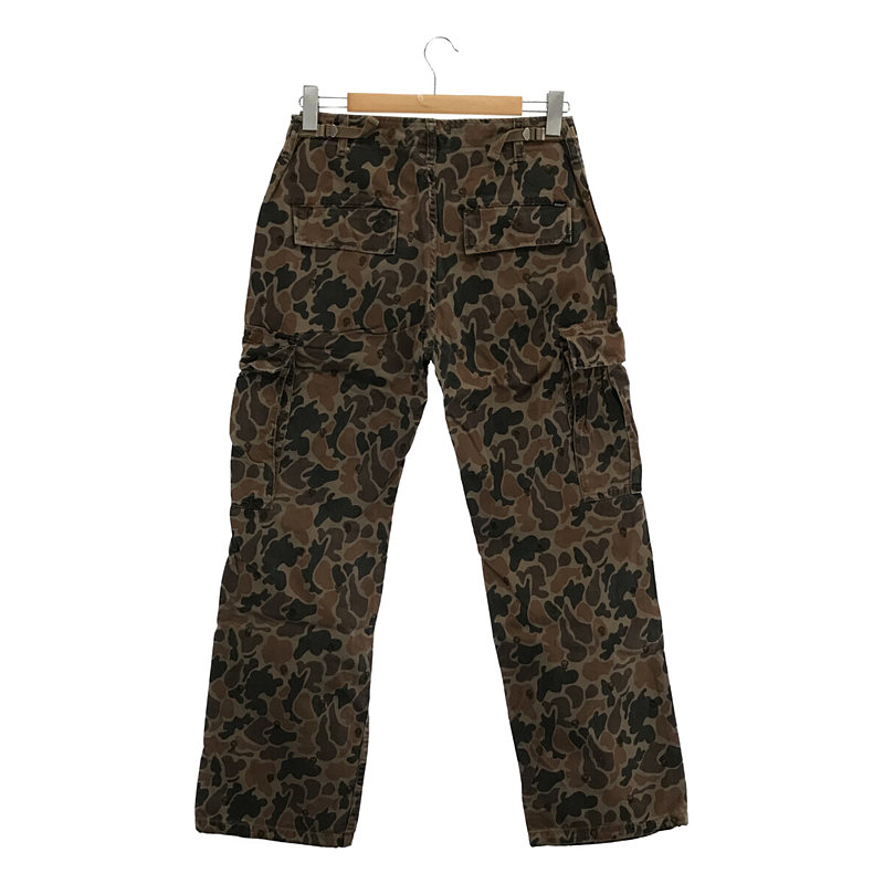 STUSSY / ステューシー カモ柄 アジャスター付き カーゴパンツ