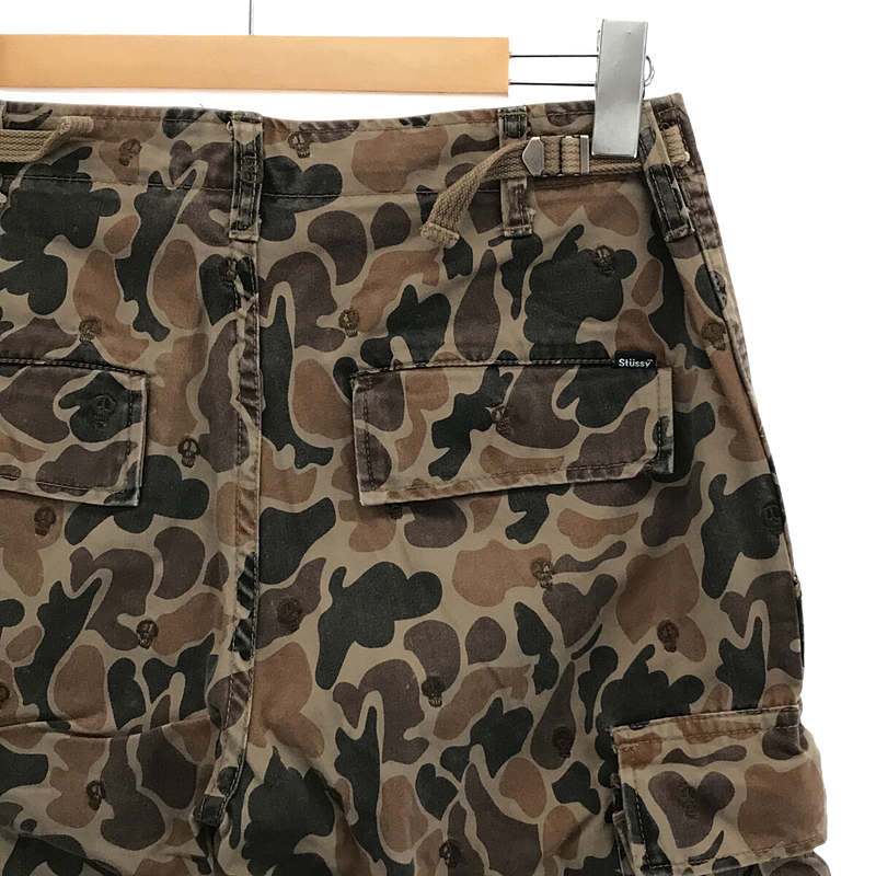 STUSSY / ステューシー カモ柄 アジャスター付き カーゴパンツ