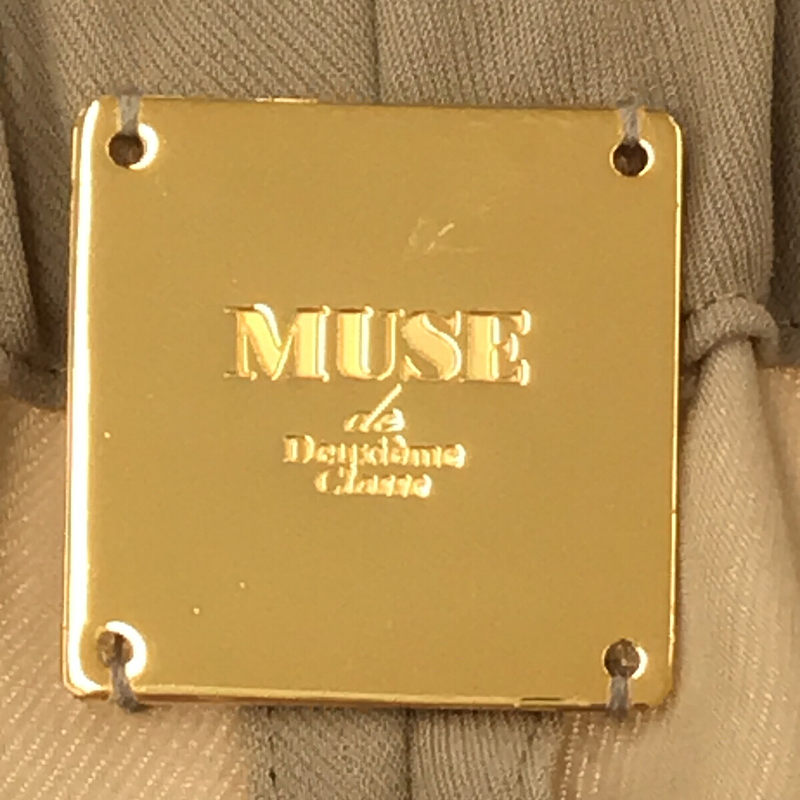 MUSE de Deuxieme Classe / ミューズ ドゥーズィーエムクラス Smooth ワイドパンツ リブスラックス