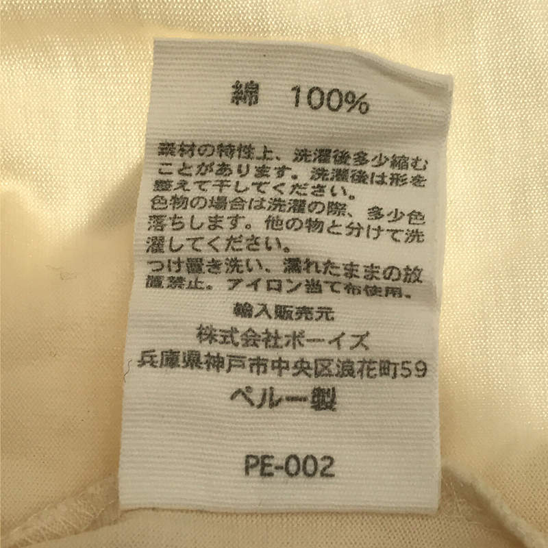 HANDVAERK / ハンドバーク コットンTシャツ カットソー