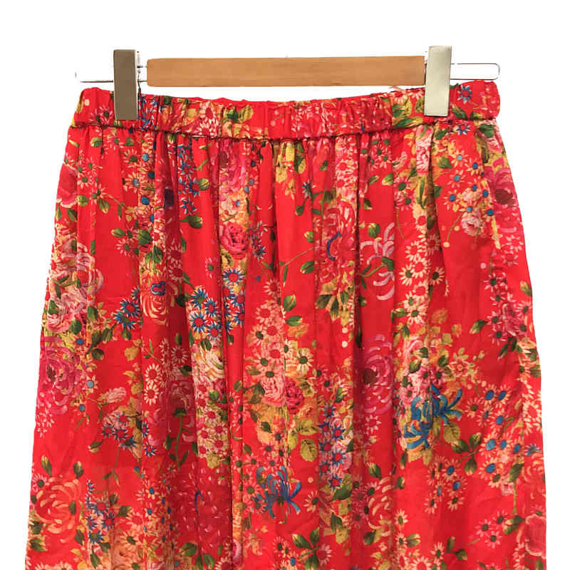 COMME des GARCONS COMME des GARCONS / コムコム Floral Silk Skirt 花柄 ロングスカート フラワー