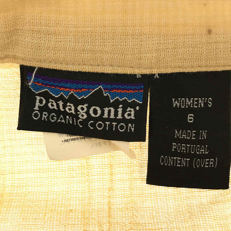 Patagonia / パタゴニア Organic Cotton ラップロングスカート yellow