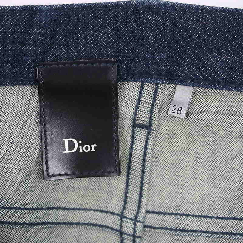 Dior homme / ディオールオム エディ期 ボタンフライスリムデニムパンツ