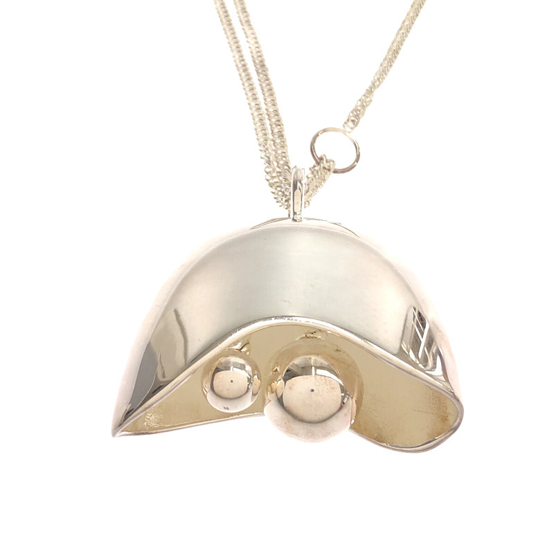 JIL SANDER / ジルサンダー グラフィックフラワー チェーンネックレス