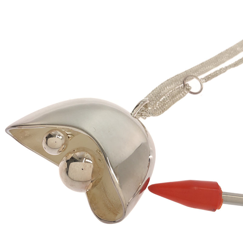 JIL SANDER / ジルサンダー グラフィックフラワー チェーンネックレス