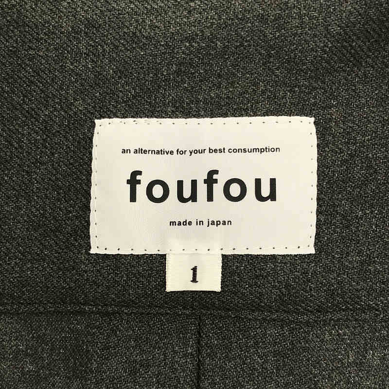 foufou / フーフー primitive tuck uniform ワンピース
