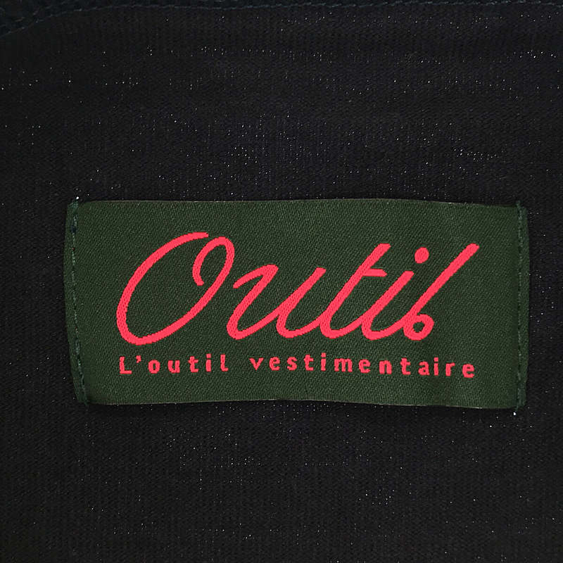 OUTIL / ウティ TORICOT GER モックネック バスクシャツ