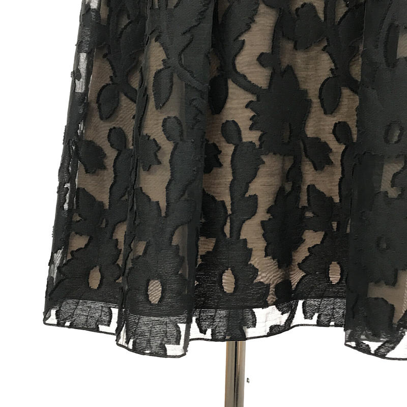 FOXEY / フォクシー ジャガード ウエストリボンワンピース