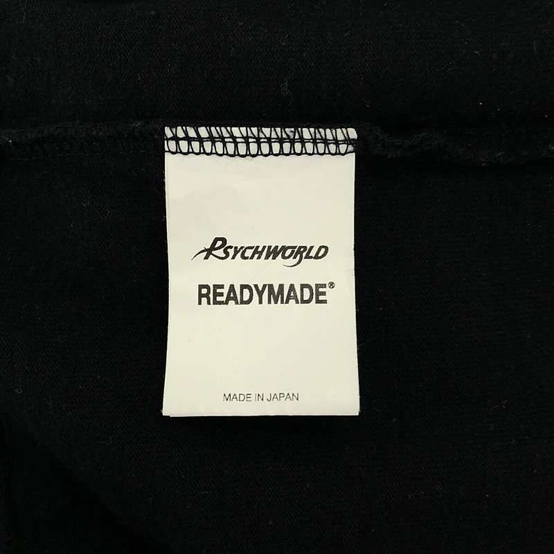 READYMADE / レディメイド × PSYCHWORLD サイコワールド コラボ 3PACK TEE ロゴ 発泡 プリント Tシャツ