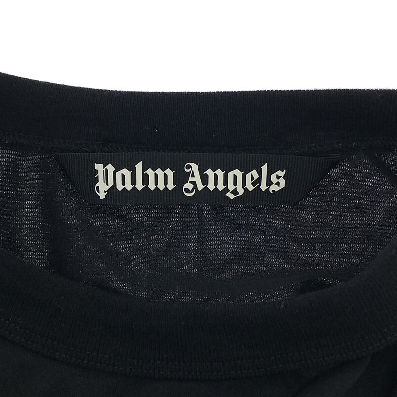 Palm Angels / パームエンジェルス DESERT SKULL ロゴ スカル 袖プリント ロングスリーブ Tシャツ