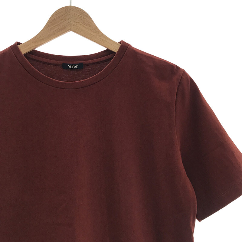 YLEVE / イレーヴ コットン クルーネック Tシャツ