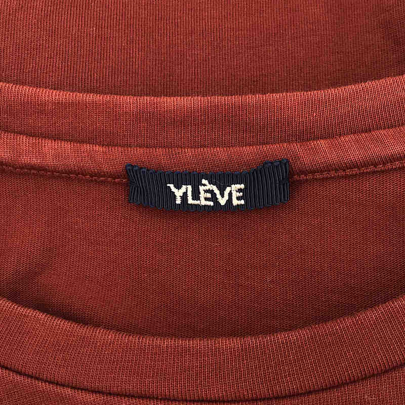 YLEVE / イレーヴ コットン クルーネック Tシャツ
