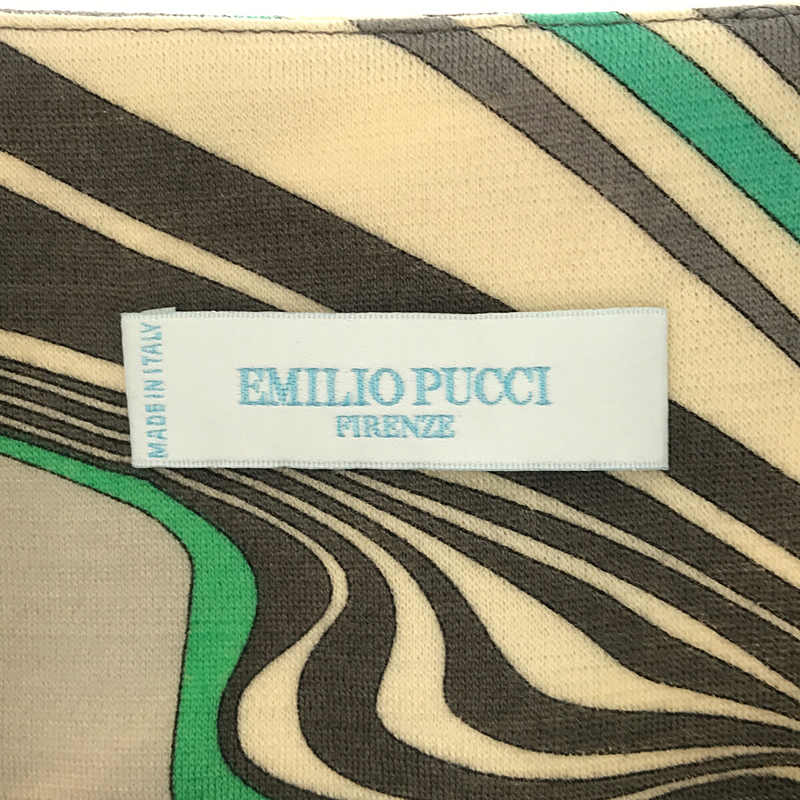 EMILIO PUCCI / エミリオプッチ プッチ柄 ロングワンピース