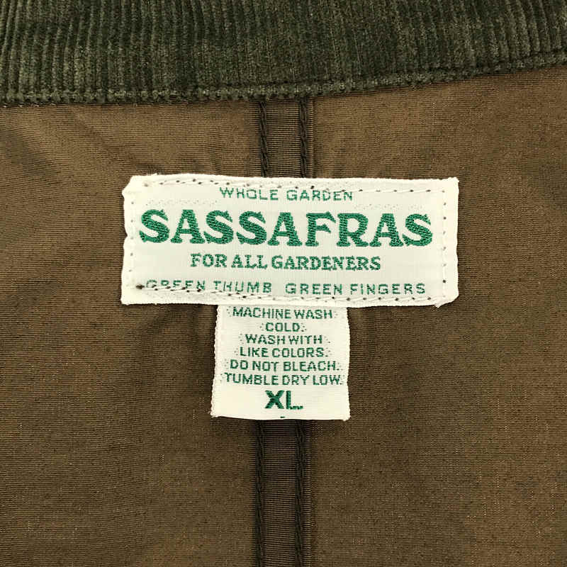 SASSAFRAS / ササフラス DIGS CREW TUBE COAT 60/40 ディグス クルー チューブコート