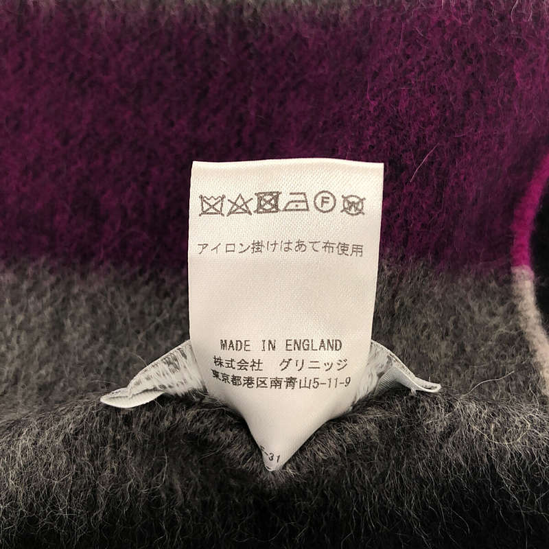 JOSHUA ELLIS / ジョシュアエリス カシミヤ フリンジ 大判ストール マフラー / ユニセックス