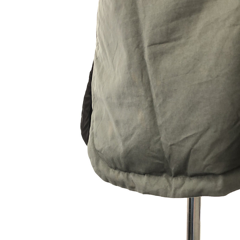 ゴーシュ / ゴーシュ 総裏地 スタンドカラー ワイド ロング ダウンコート