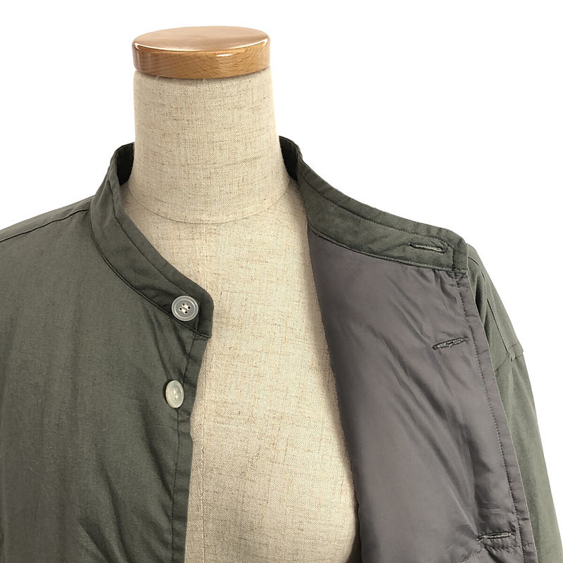 ゴーシュ / ゴーシュ 総裏地 スタンドカラー ワイド ロング ダウンコート