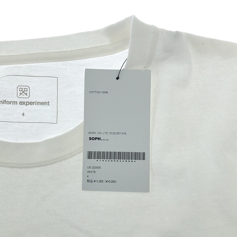 uniform experiment / ユニフォームエクスペリメント S SIGNATURE TAPERED TEE Tシャツ