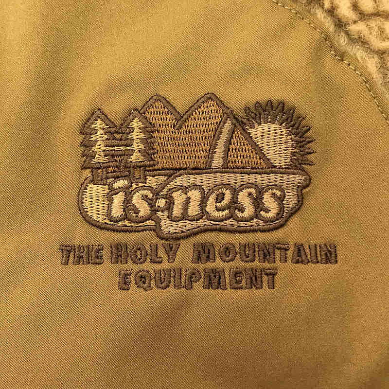 is-ness / イズネス THE HOLY - MOUNTAIN FLEECE JACKET ボアフリース マウンテンジャケット