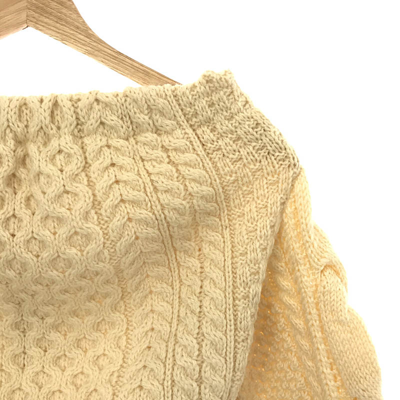 IENA / イエナ VIOLETTE ROOM / バイオレットルーム ケーブル ニット ビスチェ