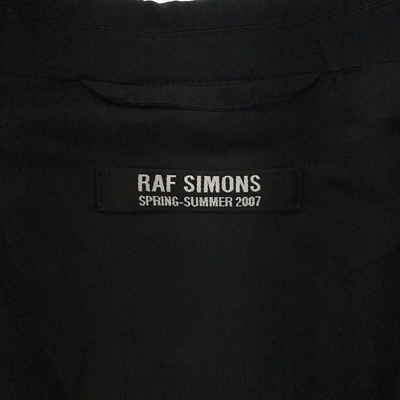 RAF SIMONS / ラフシモンズ コットン 1B シングル テーラードジャケット