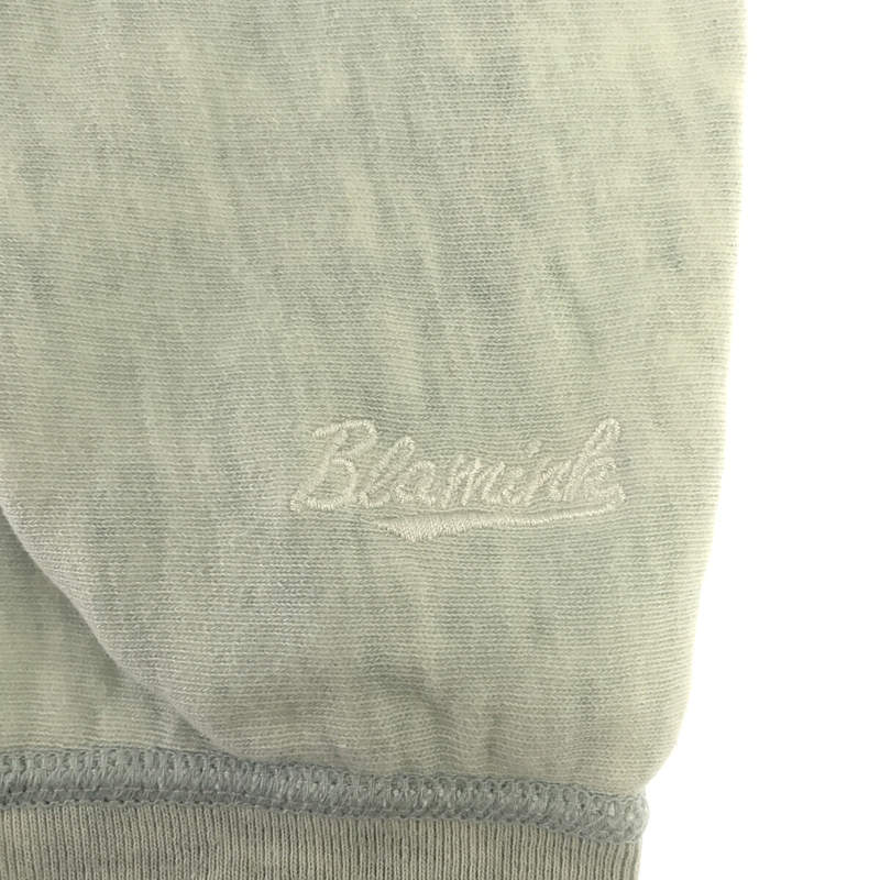 BLAMINK / ブラミンク コットン ラグランスリーブ スウェット プルオーバー