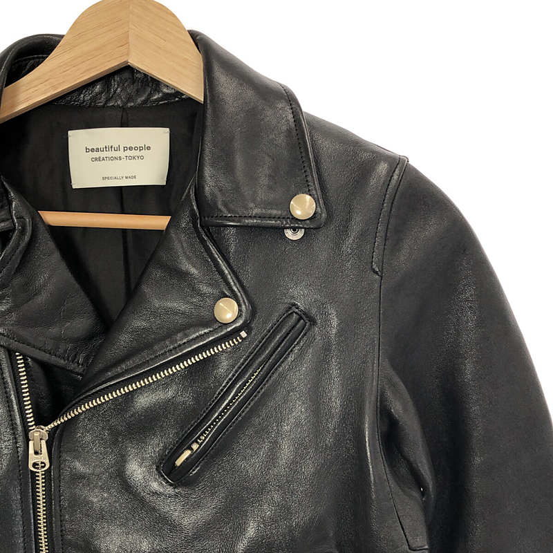 beautiful people / ビューティフルピープル vintage leather riders jacket ダブルライダースジャケット