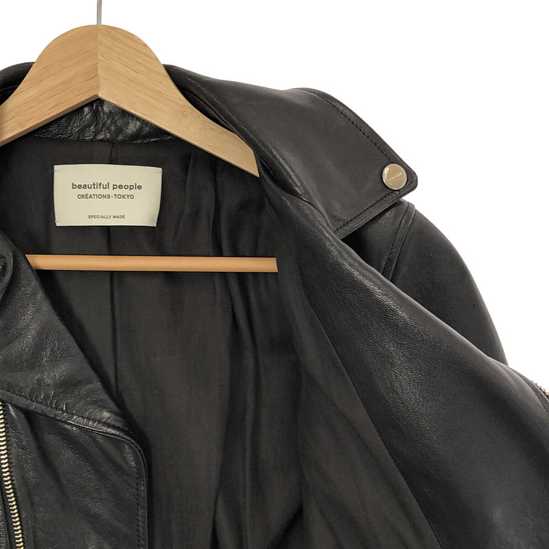 beautiful people / ビューティフルピープル vintage leather riders jacket ダブルライダースジャケット