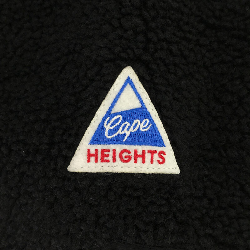 Cape Heights / ケープハイツ ノーカラー ボア ロングジャケット