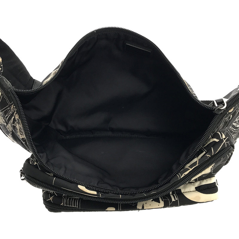 PRADA / プラダ TESSUTO COMICS / 総柄 ナイロン ボディーバッグ / ユニセックス