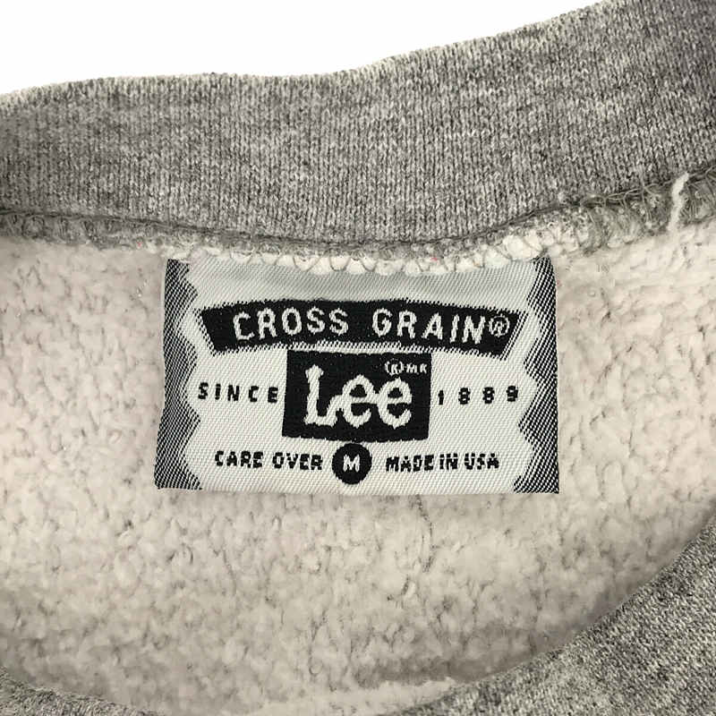 VINTAGE / ヴィンテージ古着 90s Lee CROSS GRAIN プリントスウェット