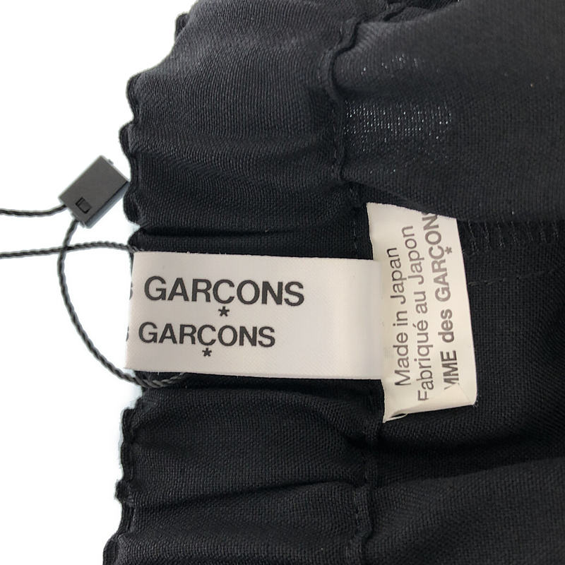 COMME des GARCONS COMME des GARCONS / コムコム ウール ワイドポケット イージーパンツ