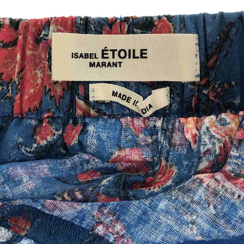 ISABEL MARANT ETOILE / イザベルマランエトワール フラワープリント ティアード プリーツスカート